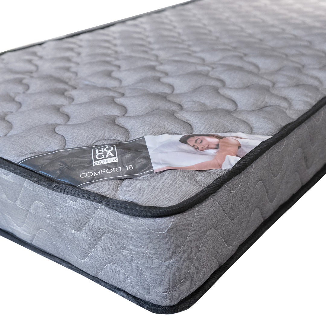 Colchón Roller Box Resorte Bonnell 1.5 Plaza 105x190x18 cm