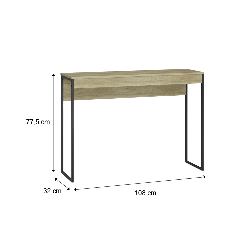 Aparador Arrimo Joy Noce Negro Mate