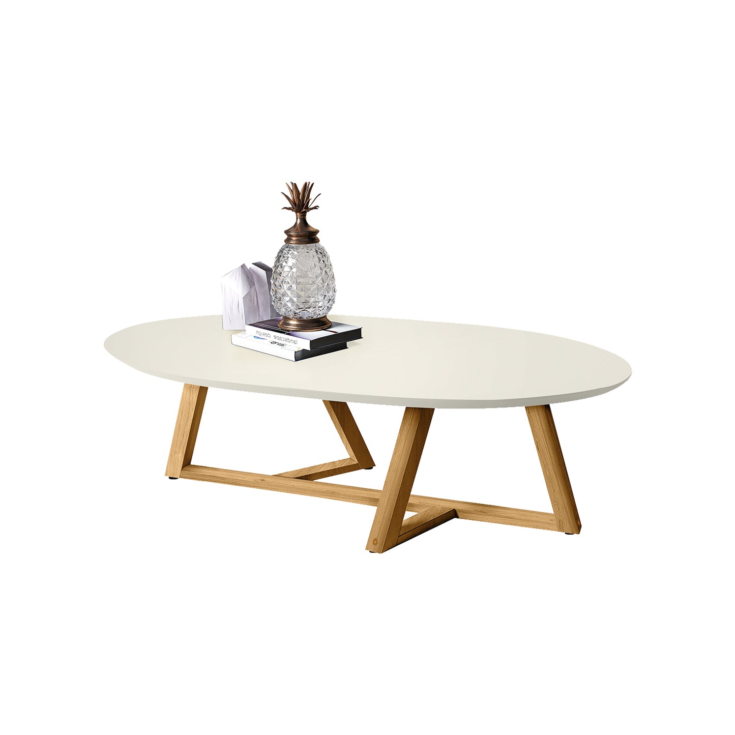 Mesa de Centro Hoga Classic Blanco Invierno Natural