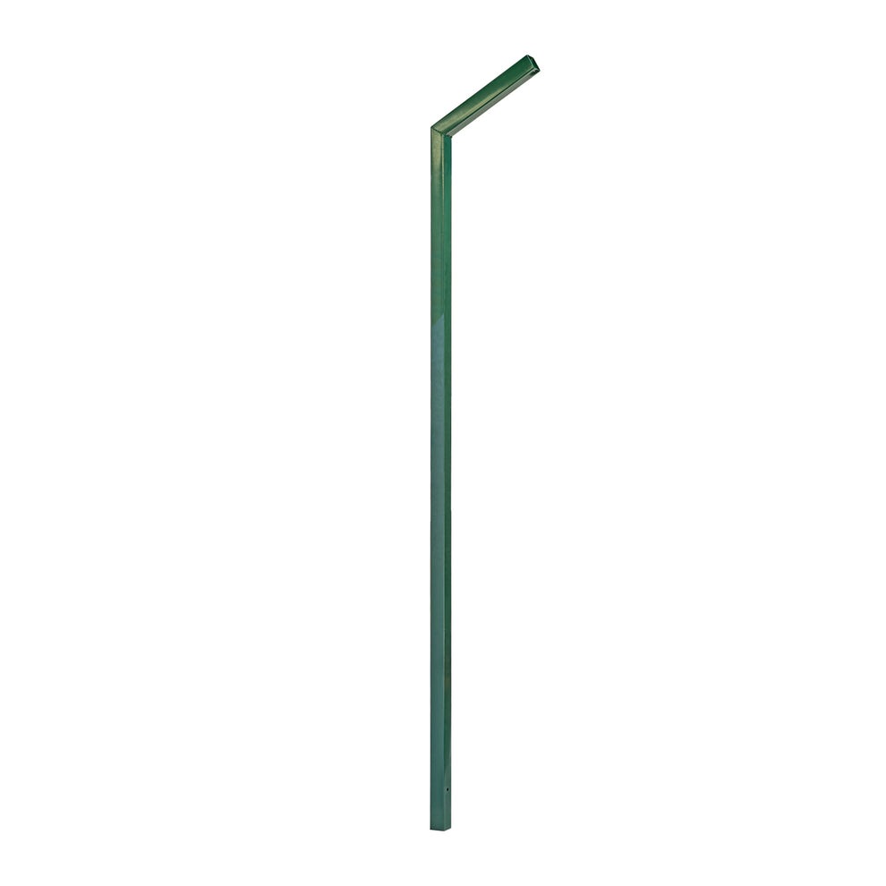 Pack Reja Tipo Acmafor 3d Verde 2,50 X 1,83 Mts + Poste Con Brazo 2,70 Mts