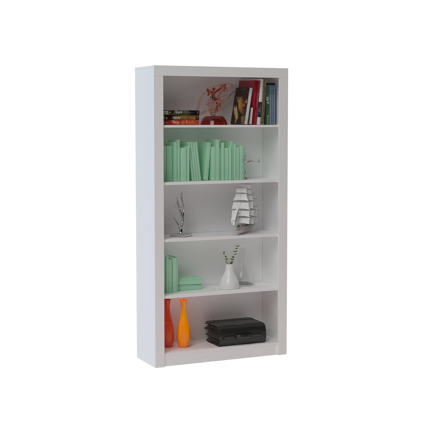 Estante Librero Multi Blanco