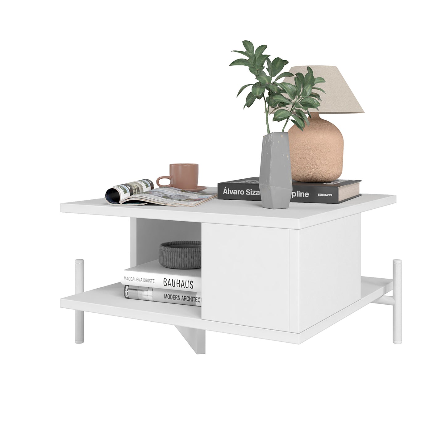 Mesa De Centro Hoga Blanco