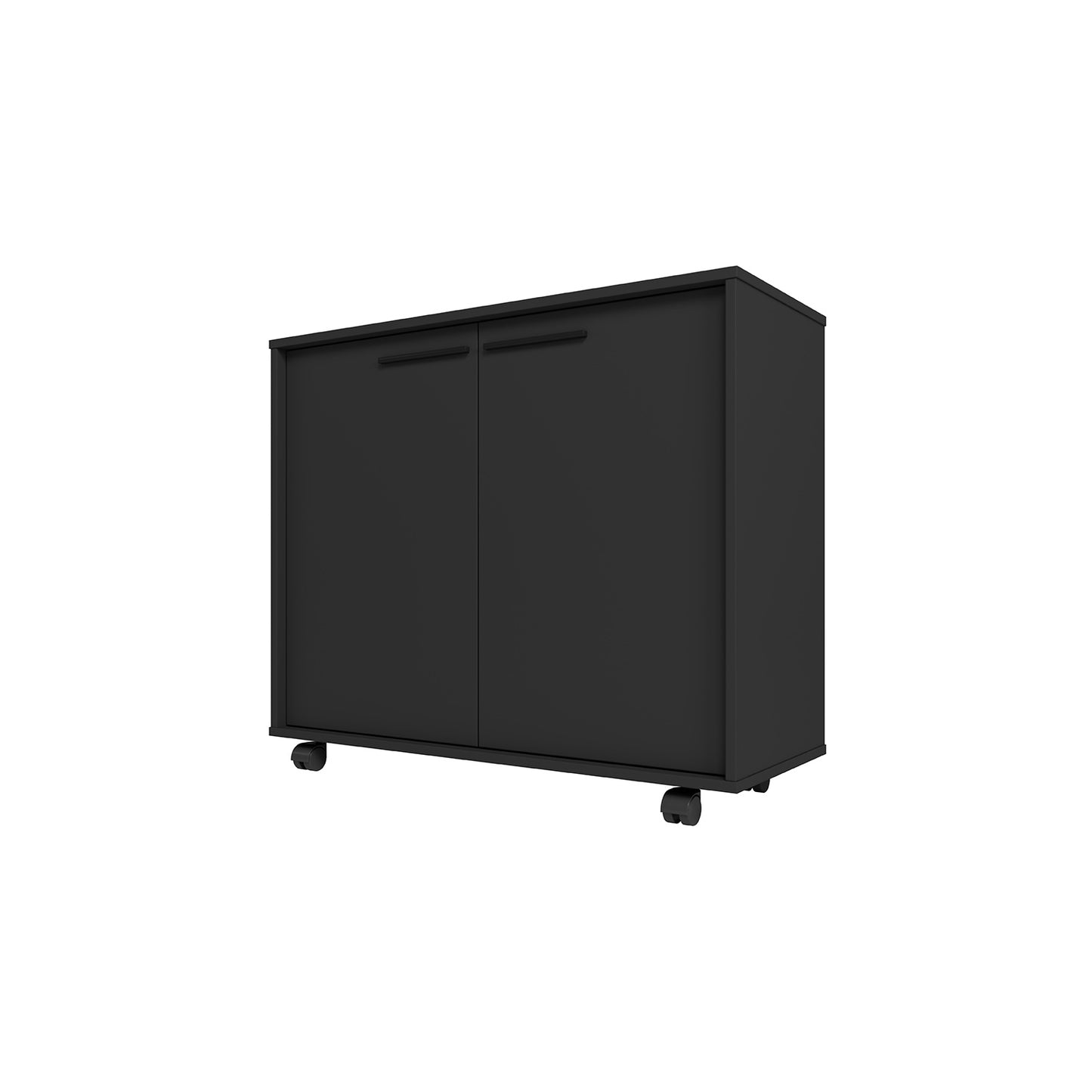 Aparador Arrimo 2 Puertas Line Negro