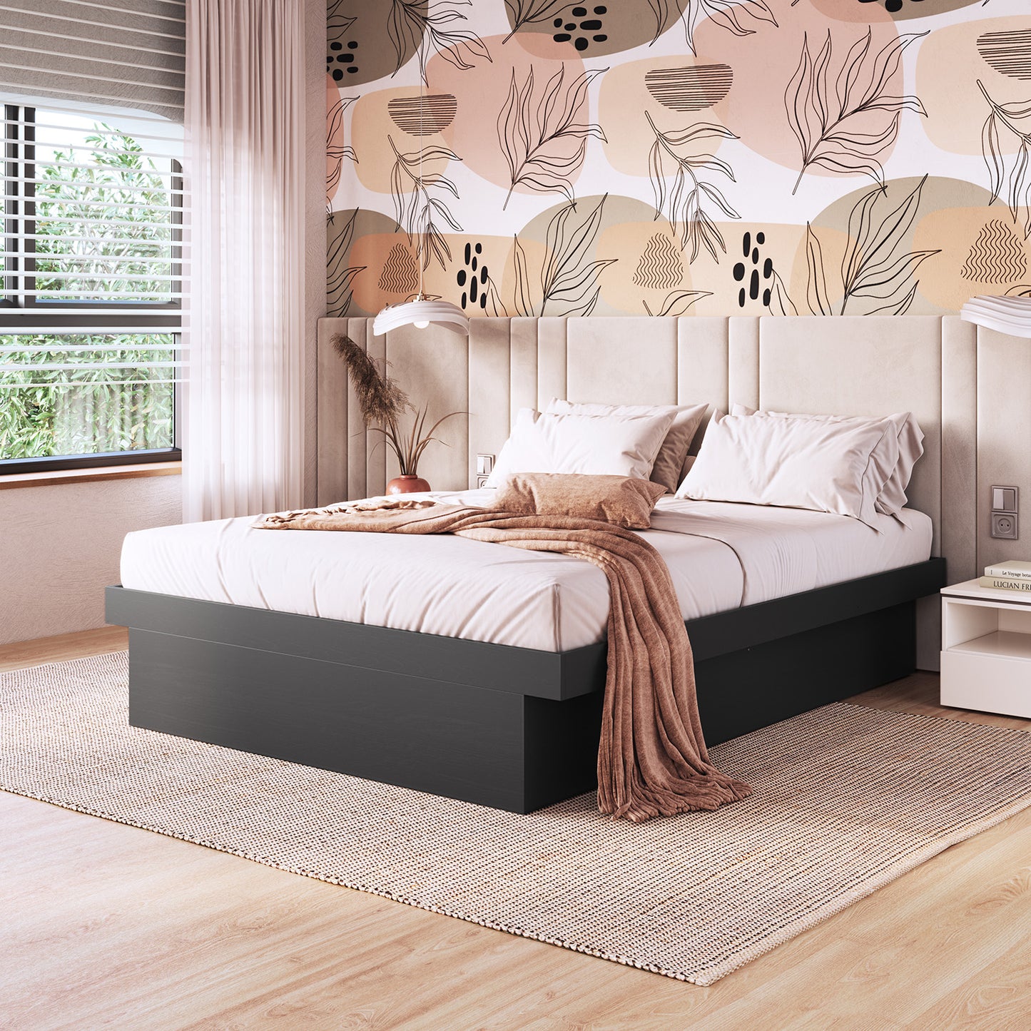Cama Boxet 2 Pza Hoga Bogotá Gris