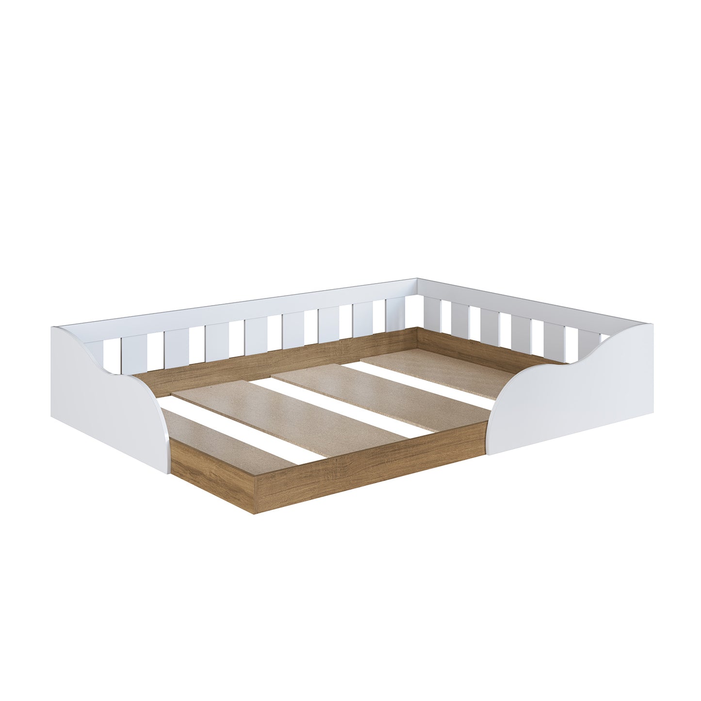 Cama Montessori 2 Pza Hoga Memphis Blanco