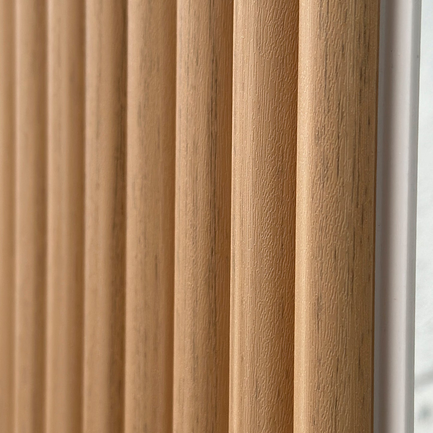 Panel Pvc Revestimiento Acanalado 2,9m x 15 cm x 15mm Bamboo