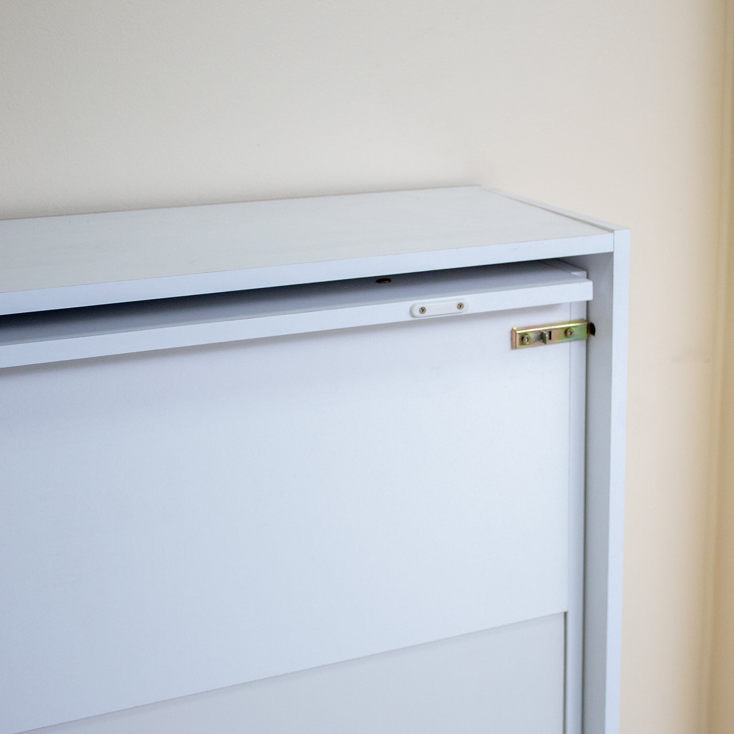 Cama Plegable Horizontal 1 Plaza América Blanco