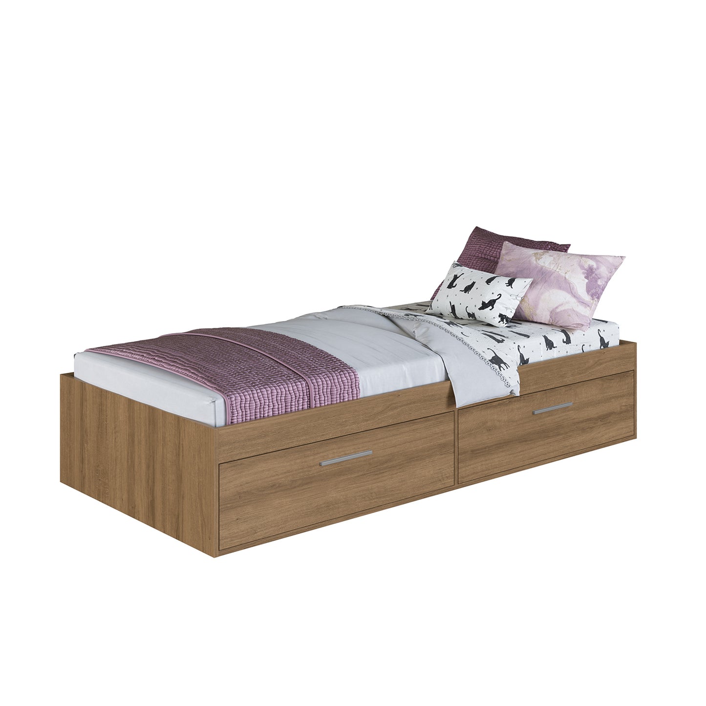 Cama Boxet con 2 Puertas 1,5 Pzas Hoga Tokio Miel