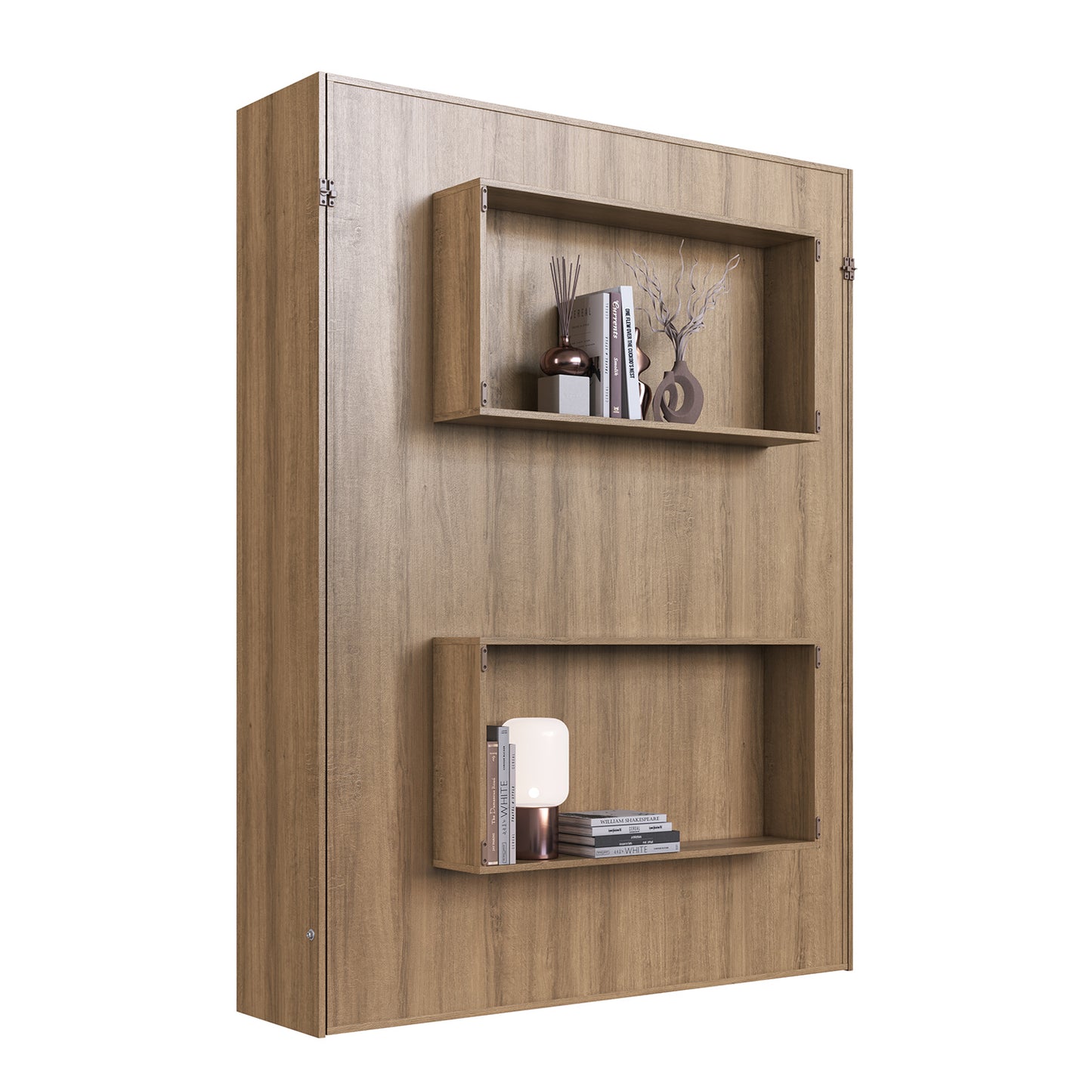 Cama Plegable Vertical 2 Pzas Hoga Vancouver Miel