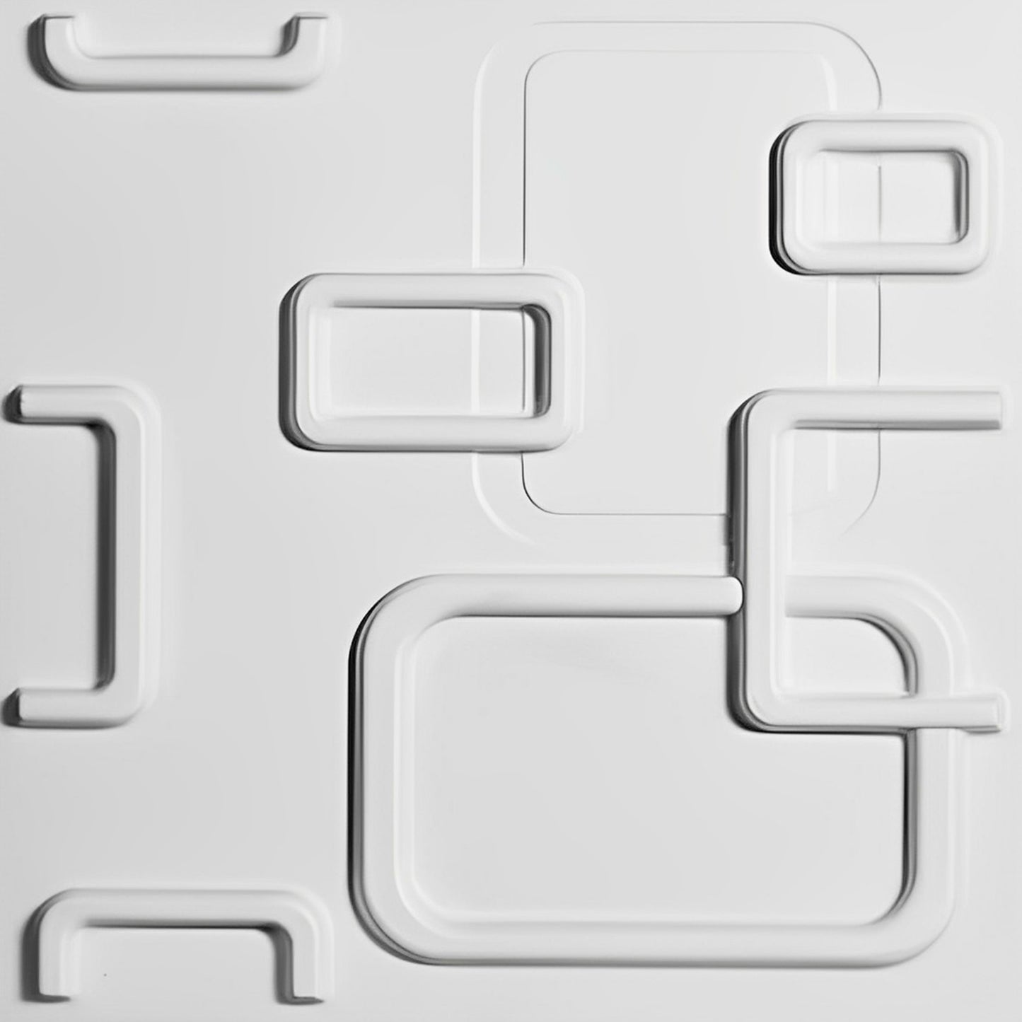Pack 16 Unidades Panel Decorativo Aro Pared 3D PVC
