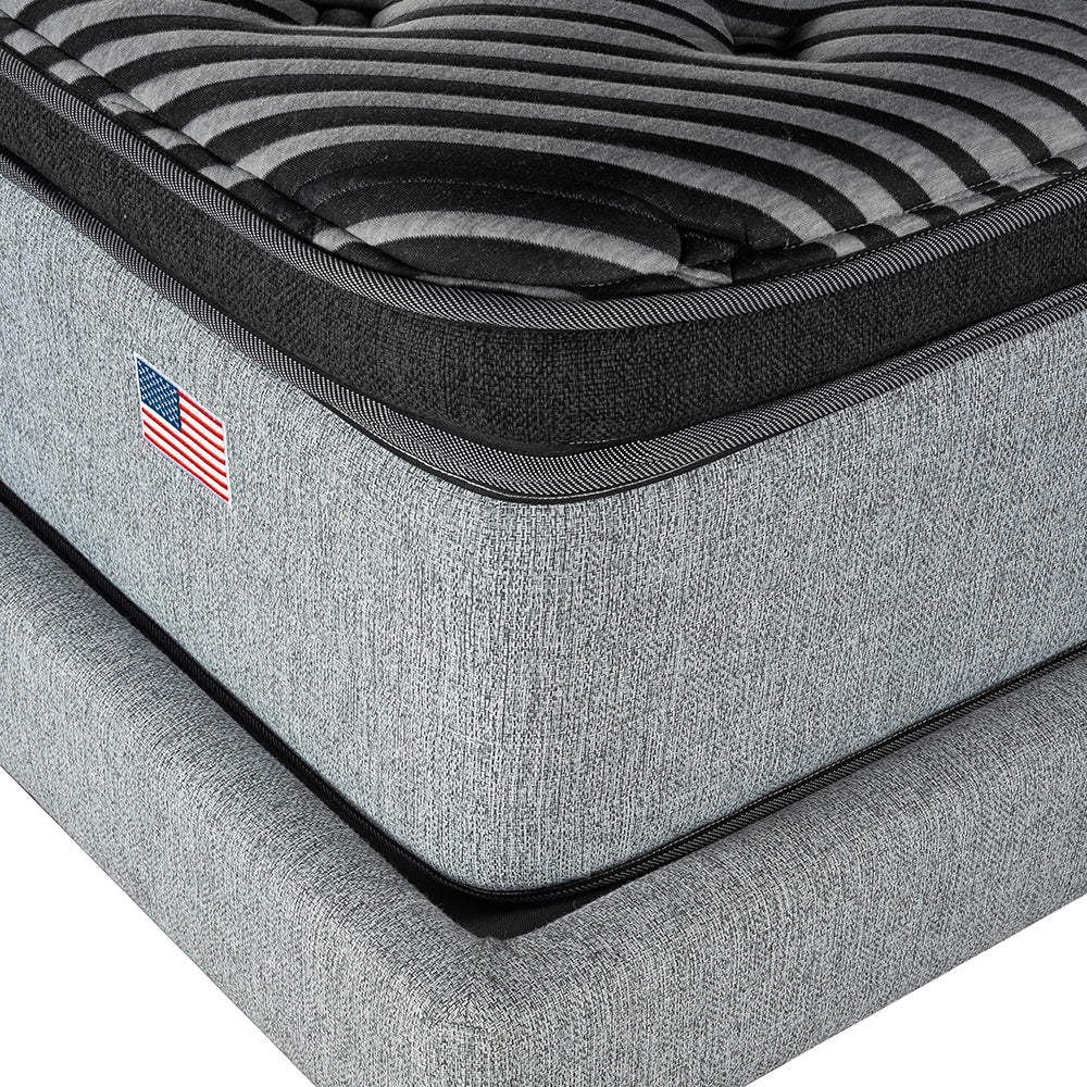 Cama Lownest Simmons Sky King B/D Plata