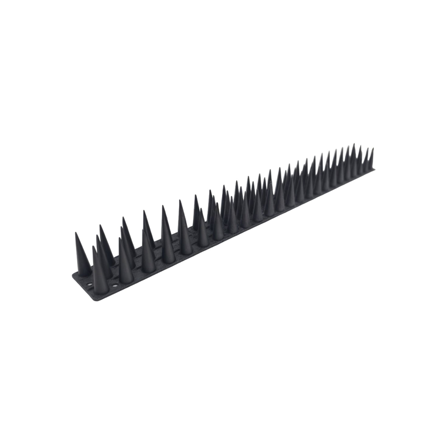 Puntas Plásticas Espanta Palomas Largo 45 Cm Caja 12 Unidades Negro