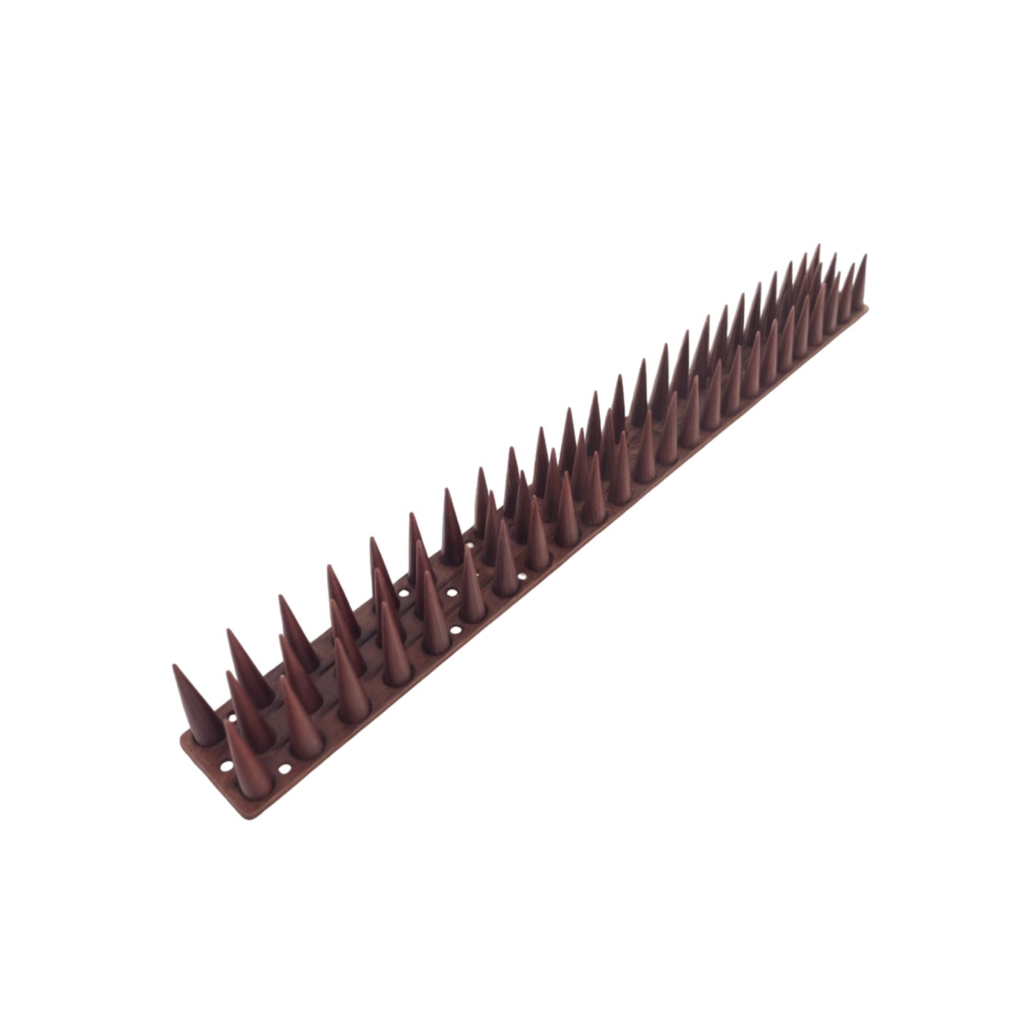 Puntas Plásticas Espanta Palomas Largo 45 Cm Caja 12 Unidades Burdeo