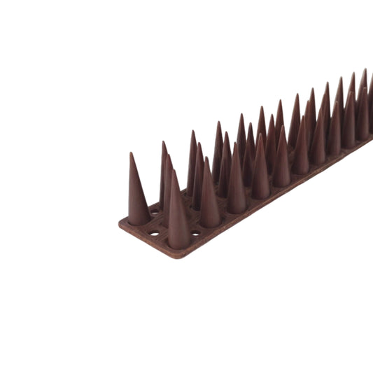 Puntas Plásticas Espanta Palomas Largo 45 Cm Caja 12 Unidades Burdeo