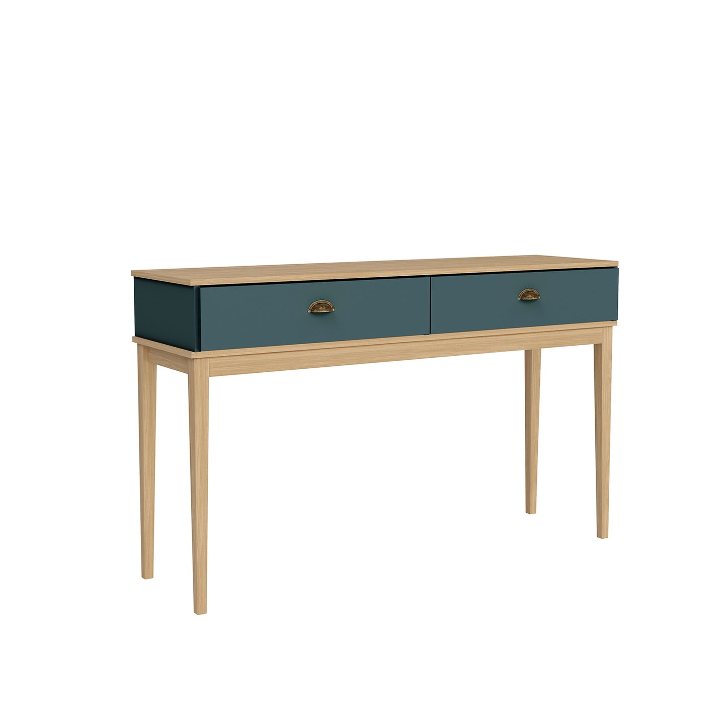 Aparador Arrimo 2 Cajones Colonial Miel Petróleo