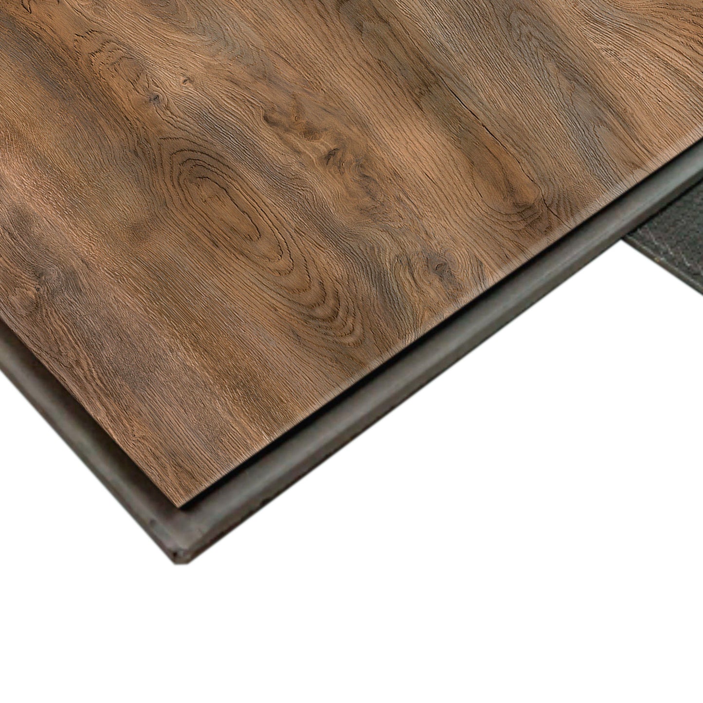 Piso Flotante Vinílico Spc Click 4+1mm Eva 2,23 Mt2 Tabaco