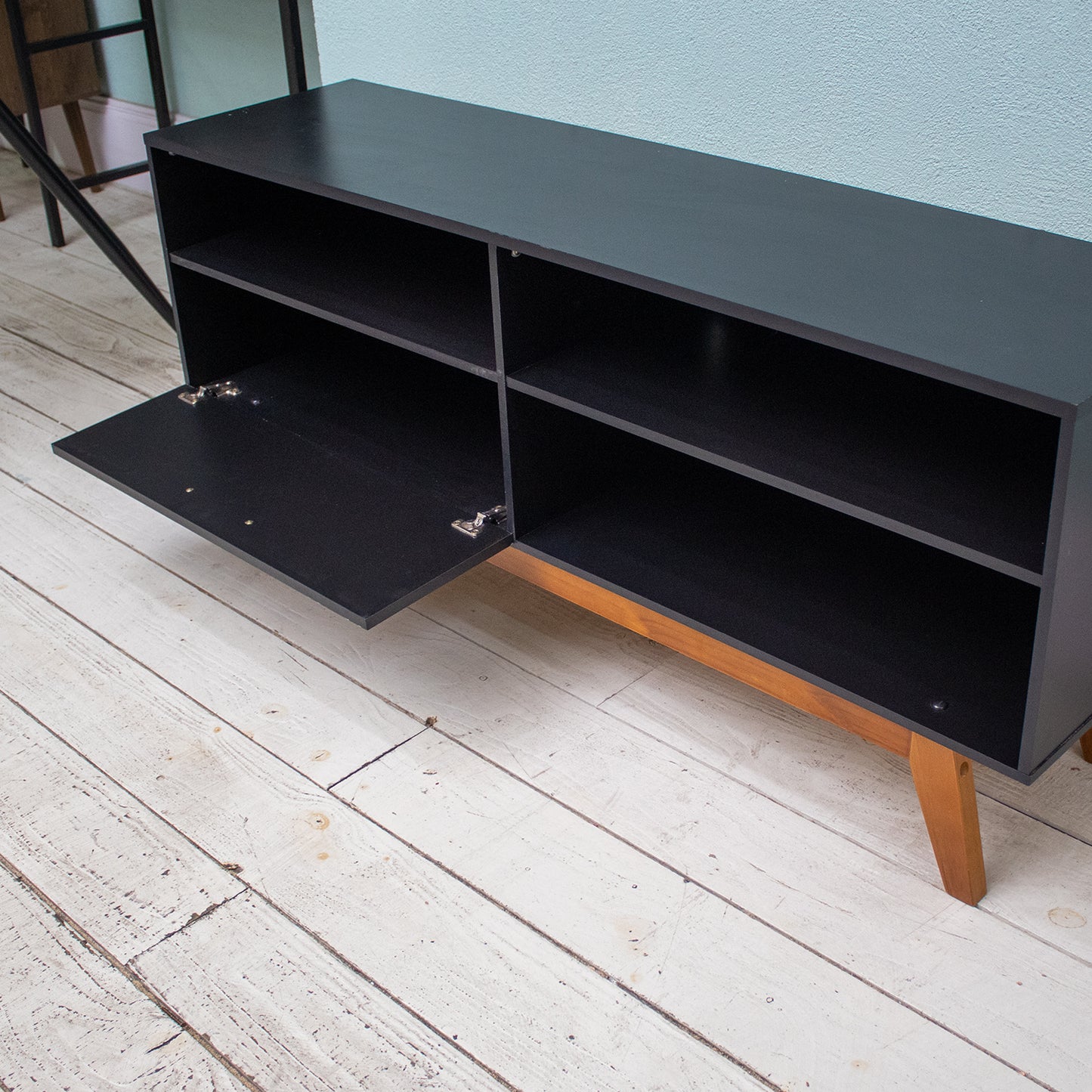 Rack Tv 55" Paladio Negro