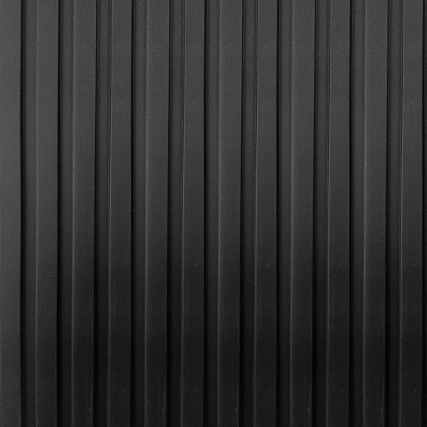 Panel Pvc Revestimiento Muros y Cielos 2,6mt X 15cm X 10mm Negro