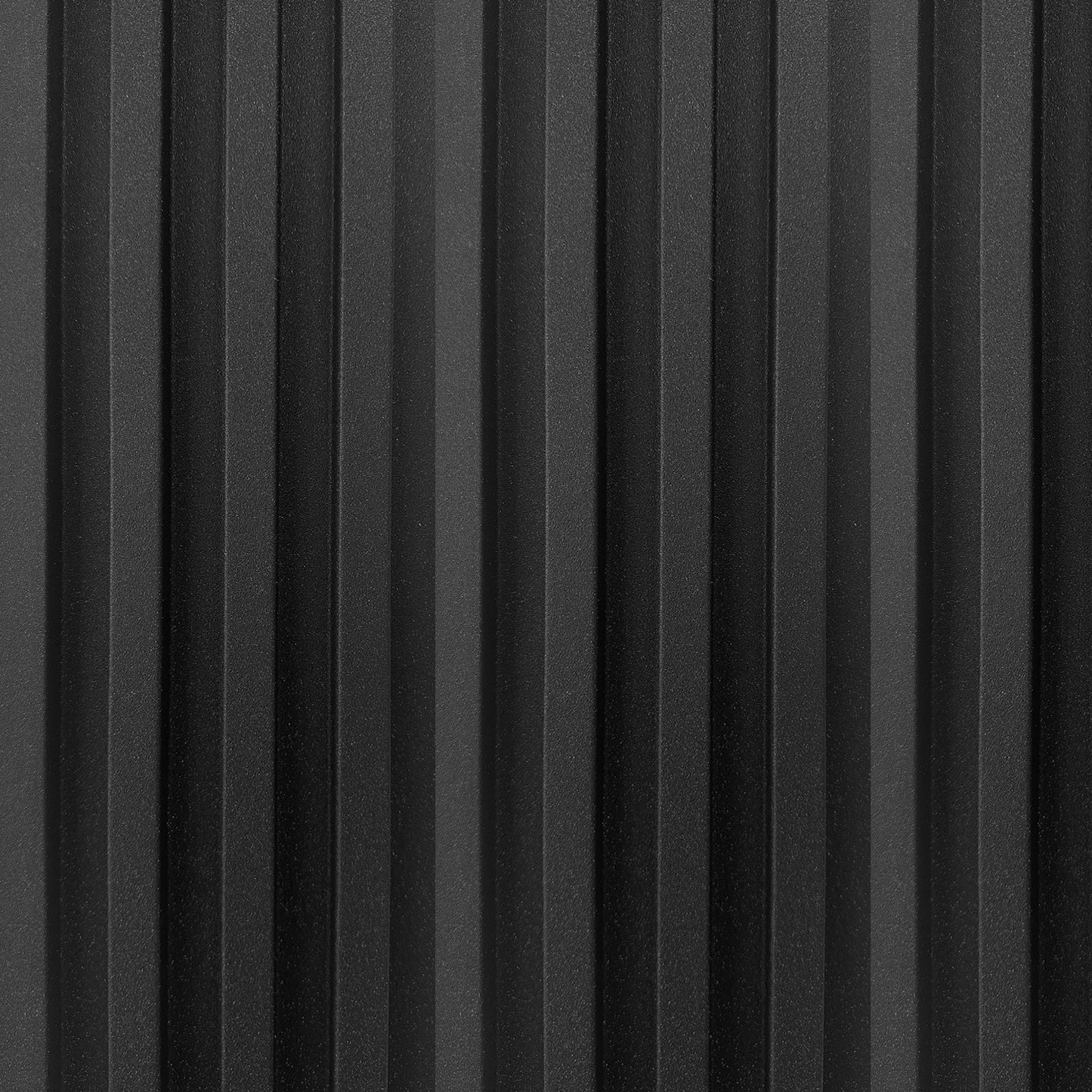 Panel Pvc Revestimiento Muros y Cielos 2,6mt X 16cm X 24mm Negro