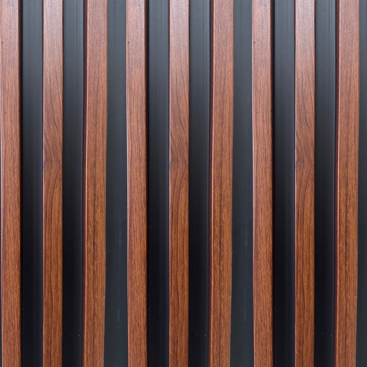 Panel Pvc Revestimiento Muros y Cielos 2,6mt X 16cm X 24mm Bicolor