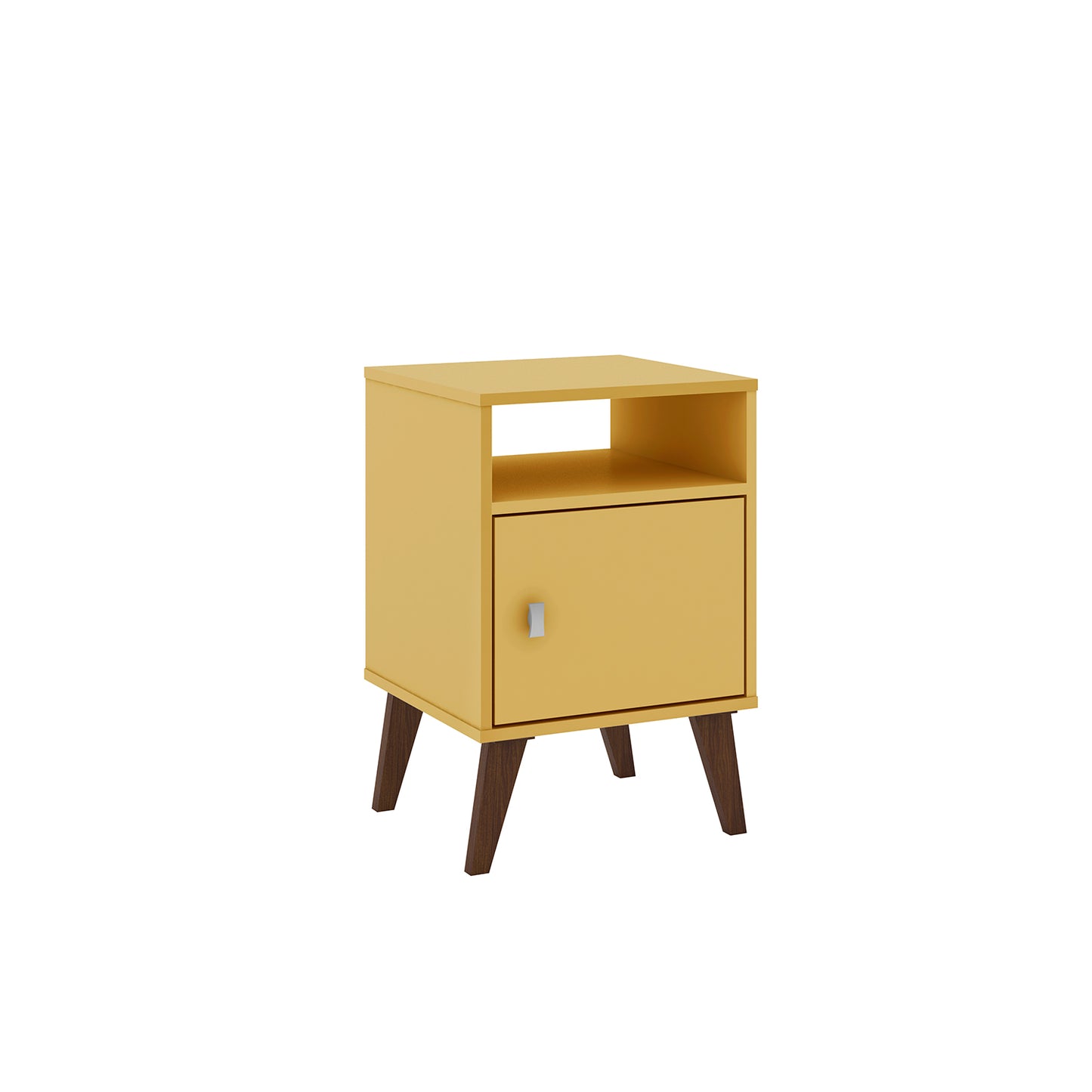 Velador con Puerta Praga Amarillo