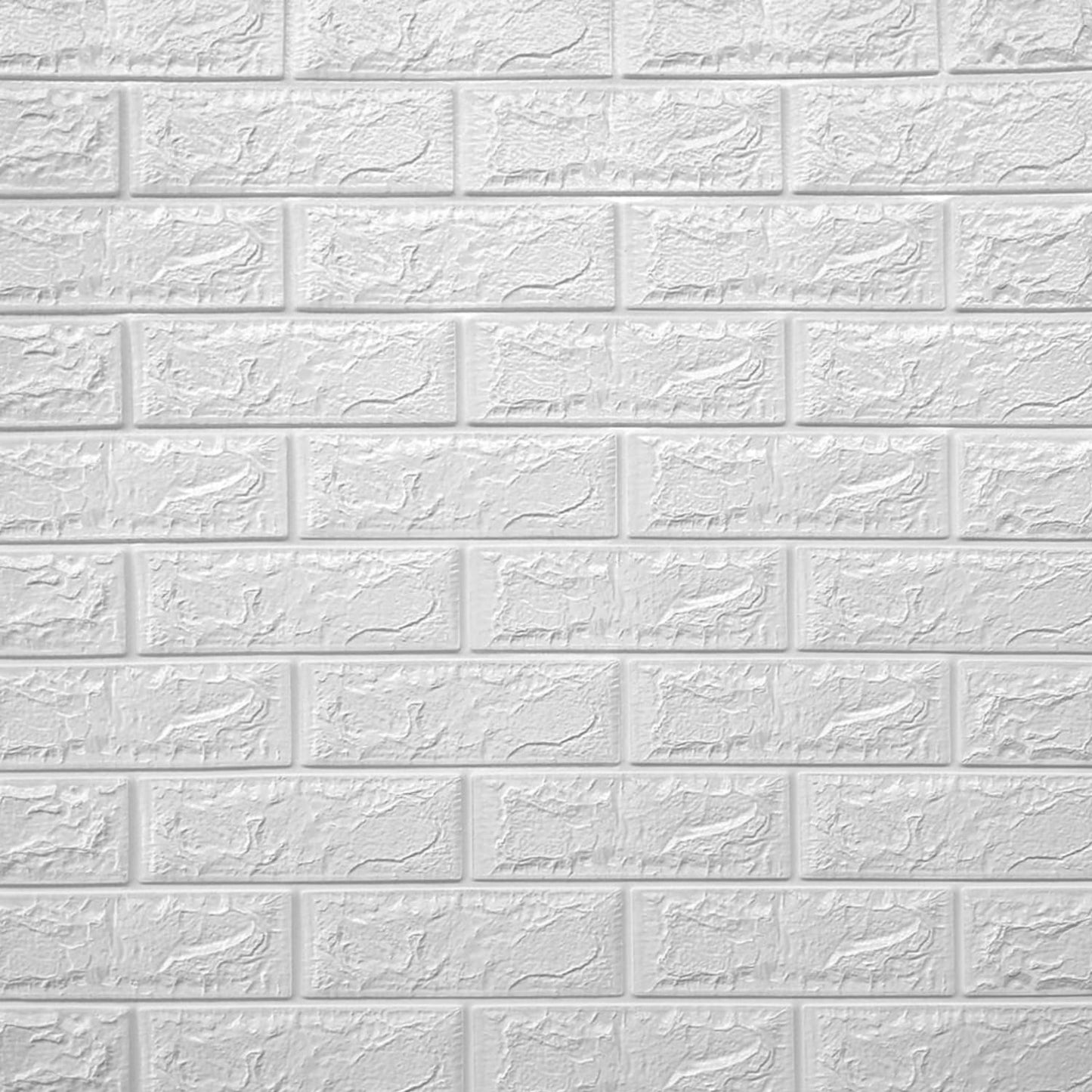 Pack 10 Lámina Ladrillo 70x77cm Autoadhesivo Mural 3D