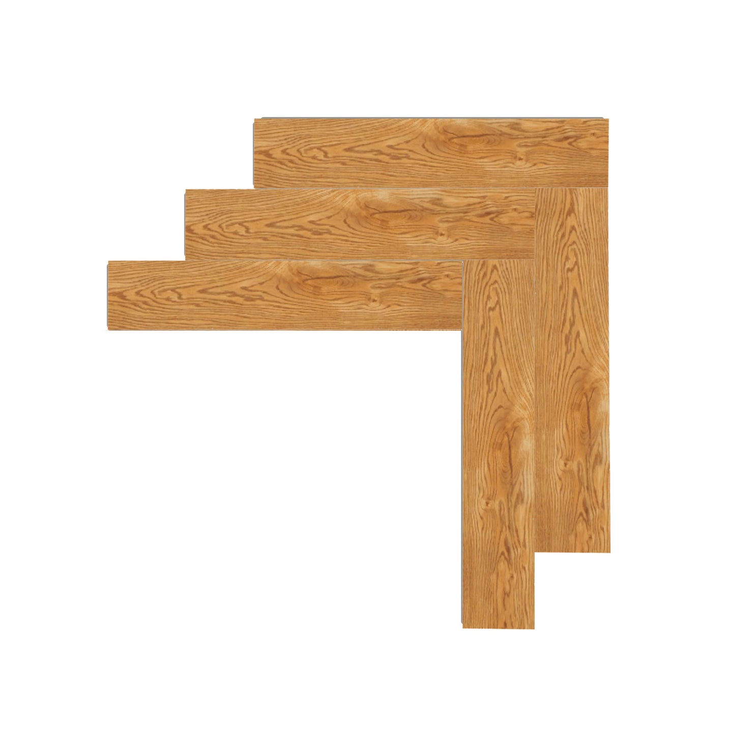 Piso Flotante Vinílico Spc Click 5mm 1,56Mt2 (Parquet A+B) Bamboo