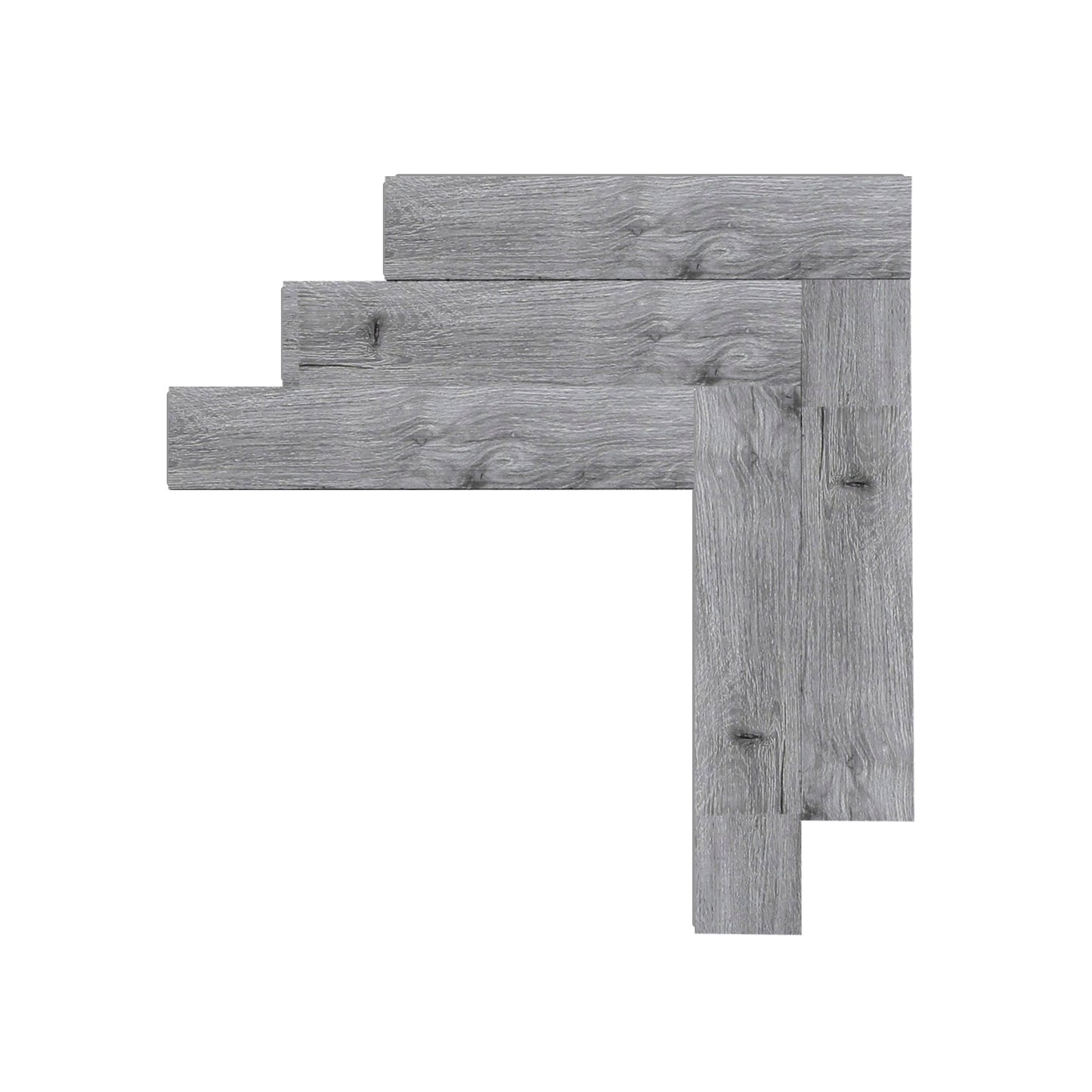 Piso Flotante Vinílico Spc Click 5mm 1,56Mt2 (Parquet A+B) Gris Londres