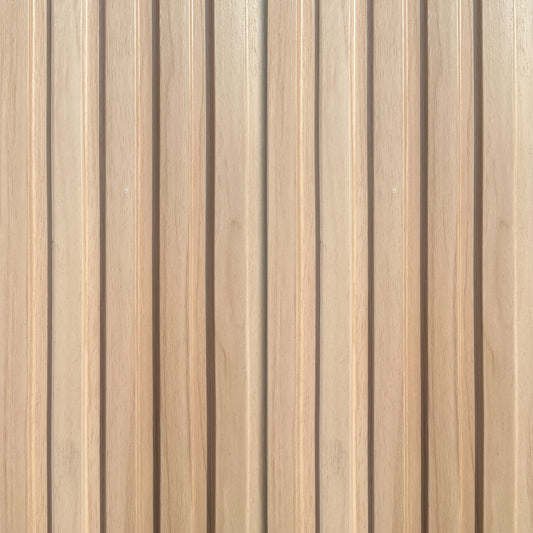 Panel Pvc Revestimiento Muros y Cielos 10mm Café Claro