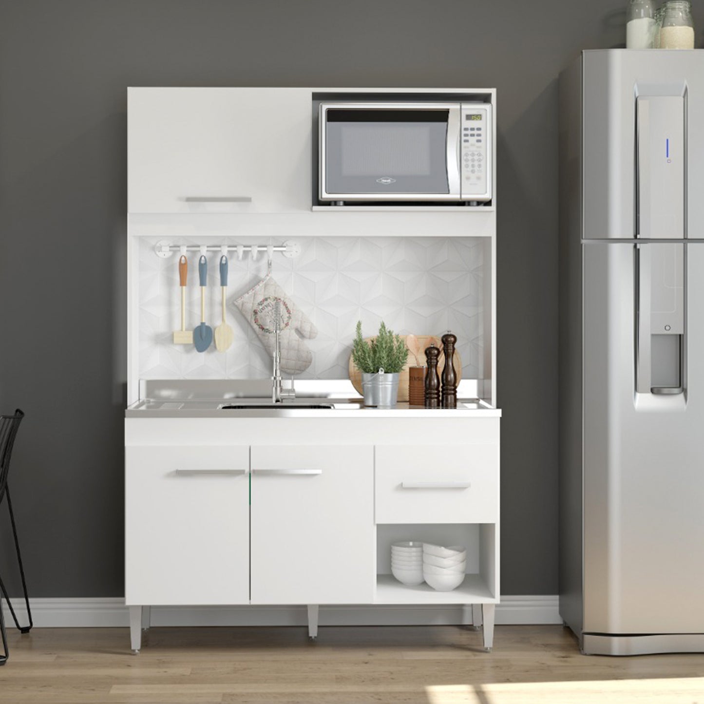 Mueble de Cocina Marina Blanco