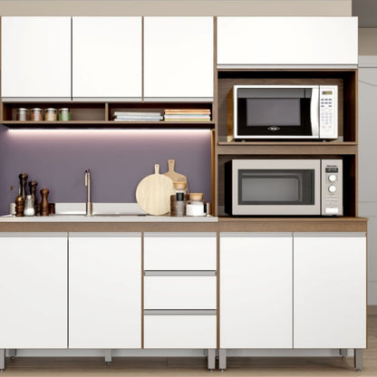 Mueble de Cocina Estante Sabrina Avellana Blanco Tx