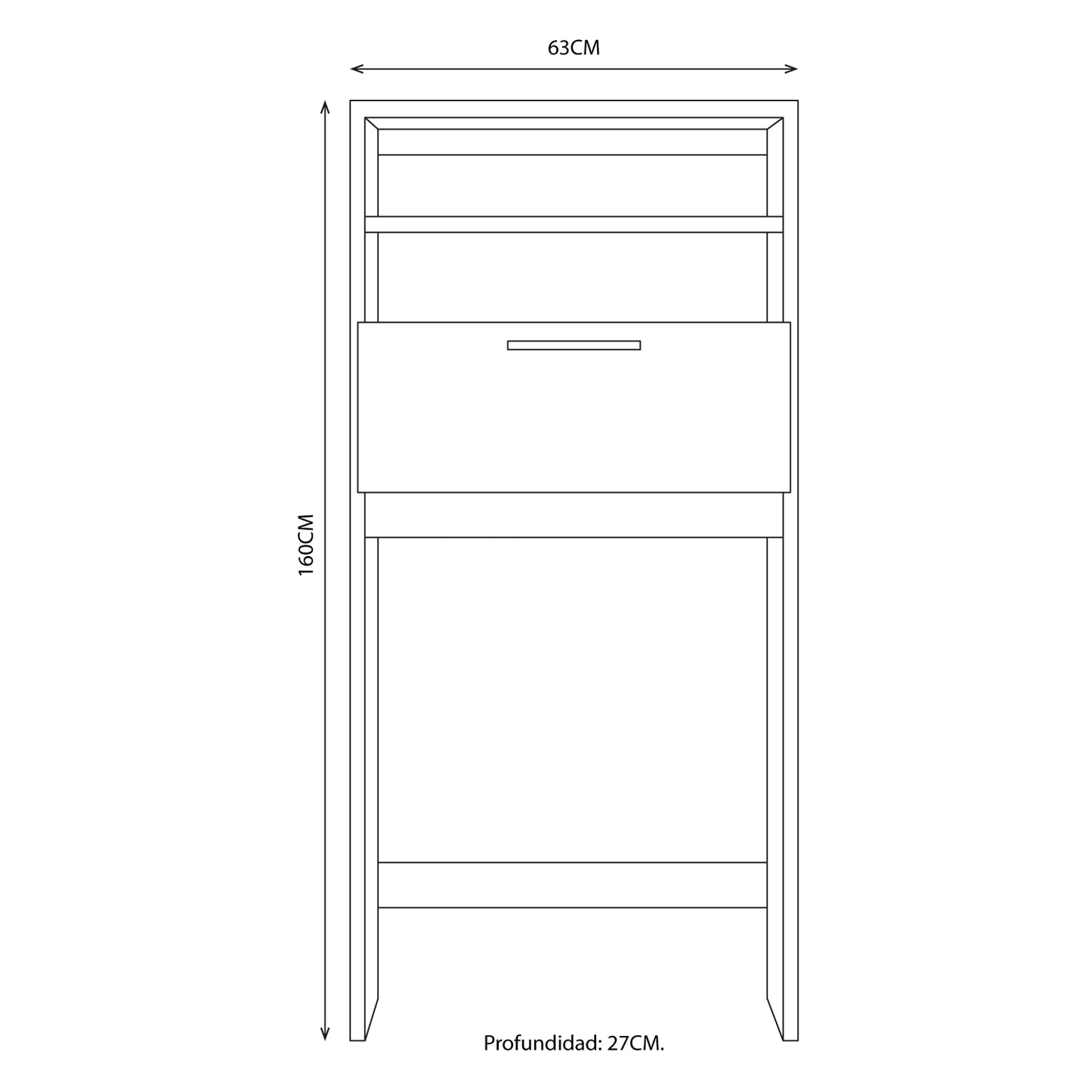 Mueble de Baño Palermo Blanco