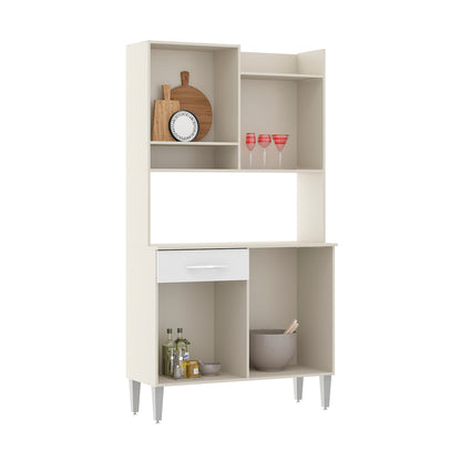 Mueble de Cocina Natana Blanco Beige