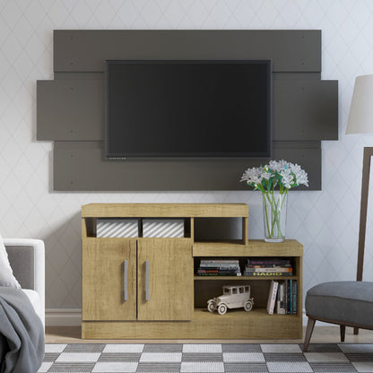 Panel Rack Tv 70" Malta Gris