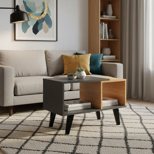 Mesa de Centro Stark Gris Roble