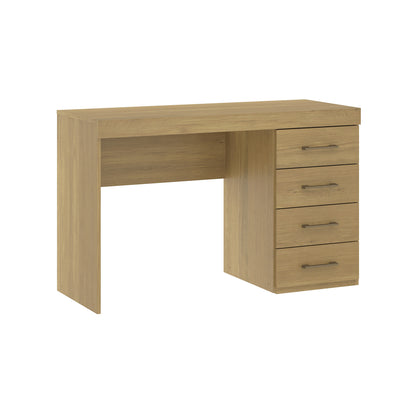 Escritorio Tek 4 Cajones Marrón Claro