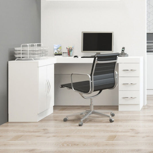 Escritorio Tek Esquinero Blanco