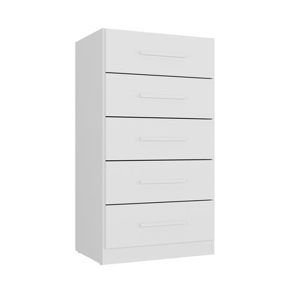 Cómoda 5 Cajones Hoga SP Savana Blanco