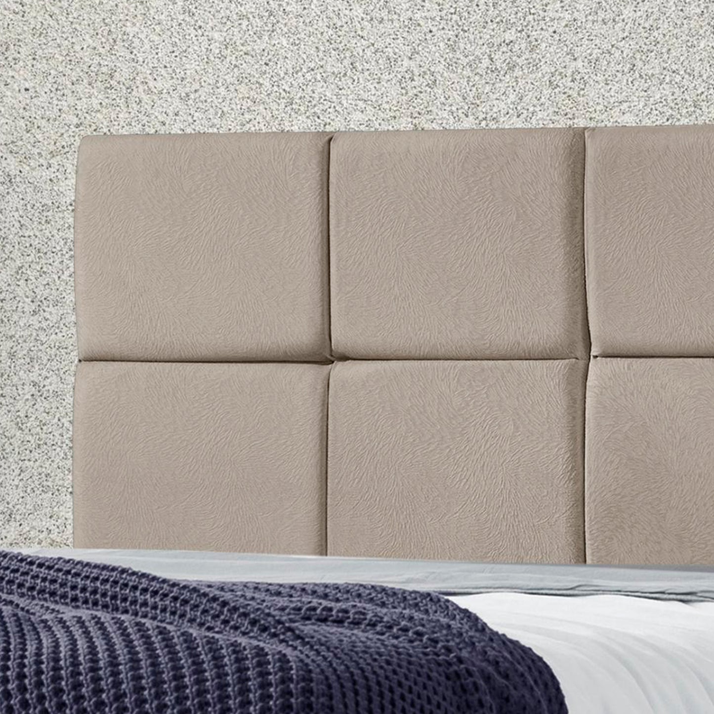 Respaldo de Cama 2 Plazas Bella Beige