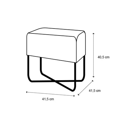 Pouf Connect Mocca Oro Envejecido