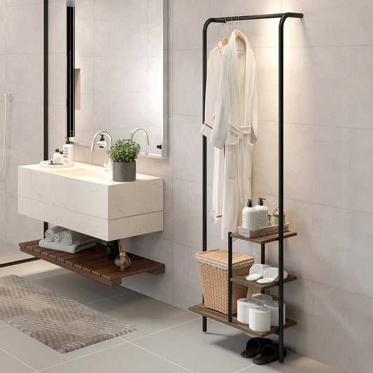 Estante Multiuso Connect Legno Negro Mate