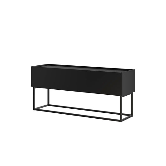 Rack Tv 55" Home Design Negro Mate