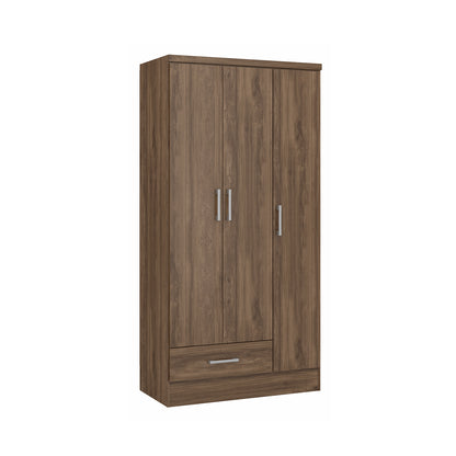 Clóset 3 Puertas 1 Cajón Classic Legno