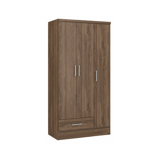 Clóset 3 Puertas 1 Cajón Classic Legno