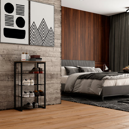 Estante Multiuso Home Design Legno Negro