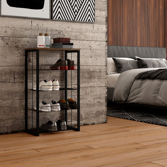 Estante Multiuso Home Design Legno Negro