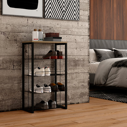 Estante Multiuso Home Design Noce Negro