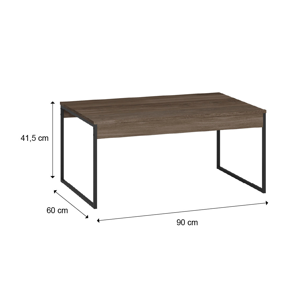 Mesa de Centro Joy Legno Negro Mate