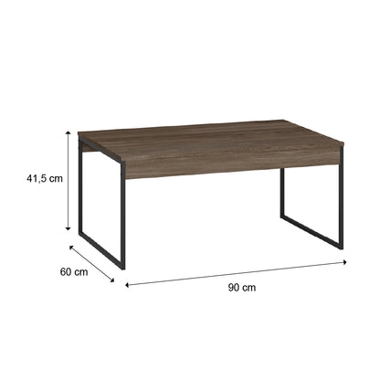 Mesa de Centro Joy Legno Negro Mate