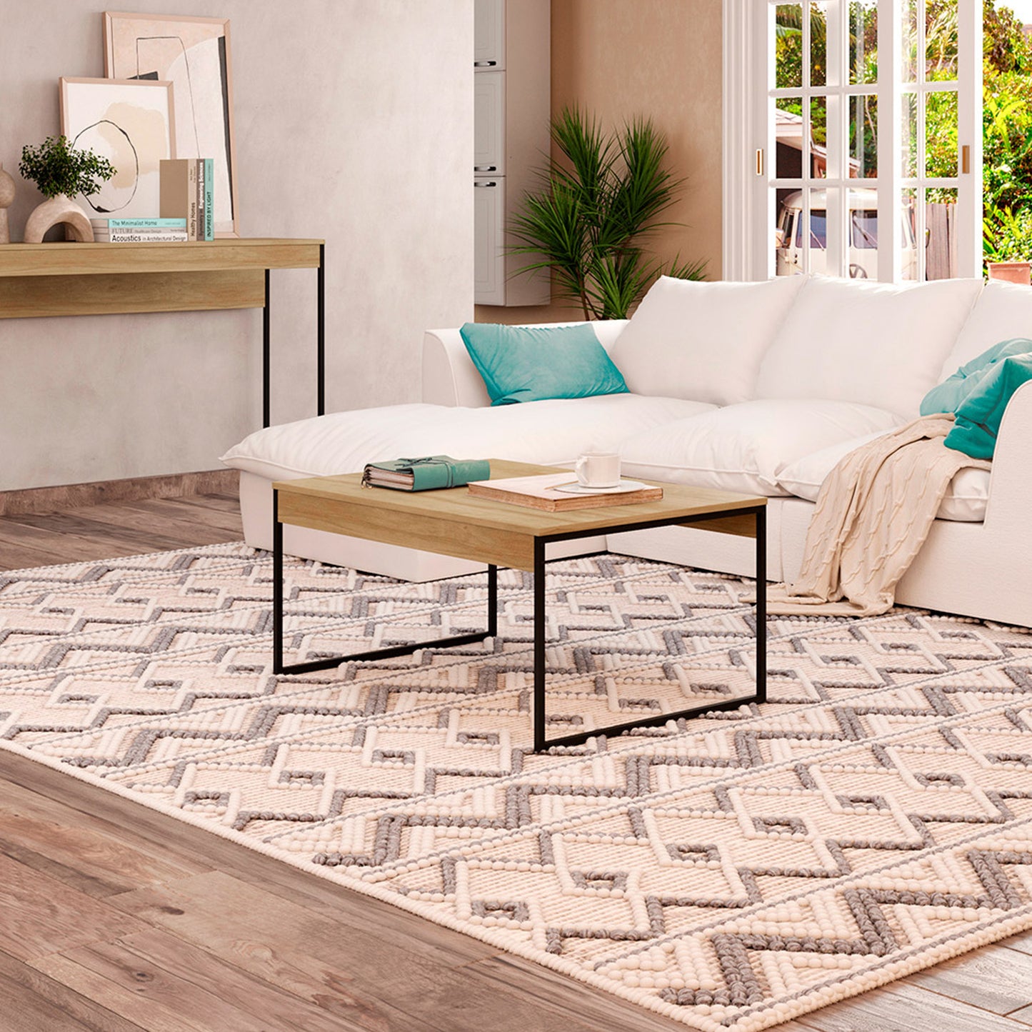 Mesa de Centro Joy Noce Negro Mate